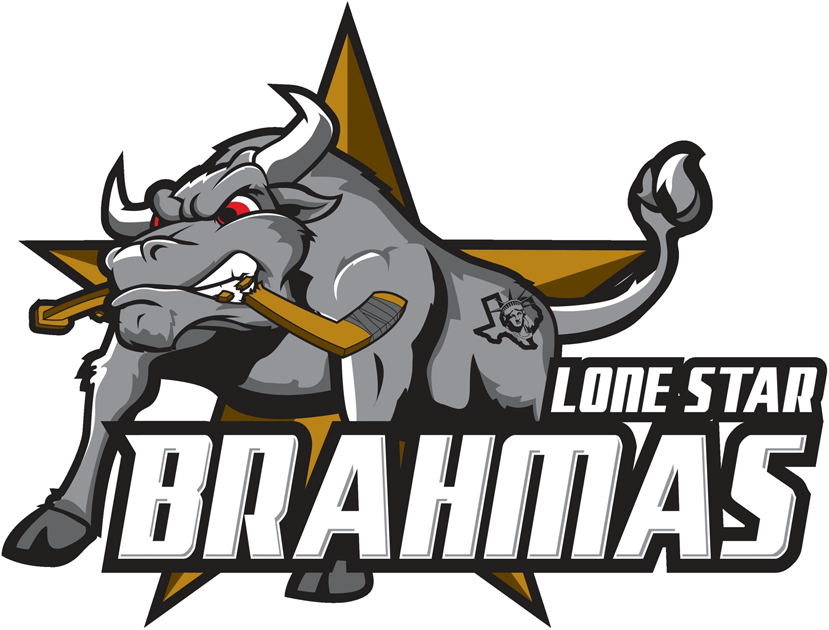 lone star brahmas 2013 14-pres alternate logo iron on transfers for clothing